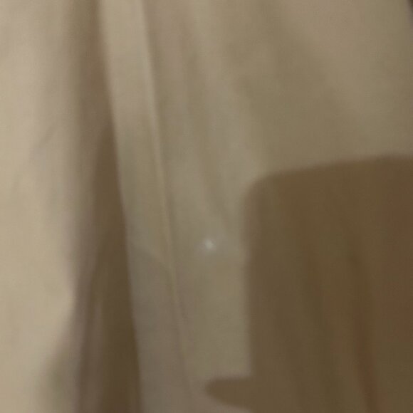 Kika Vargas X Target Women's Plus Size 3X Cotton Trench Coat Scalloped Tan NWT - Picture 7 of 7